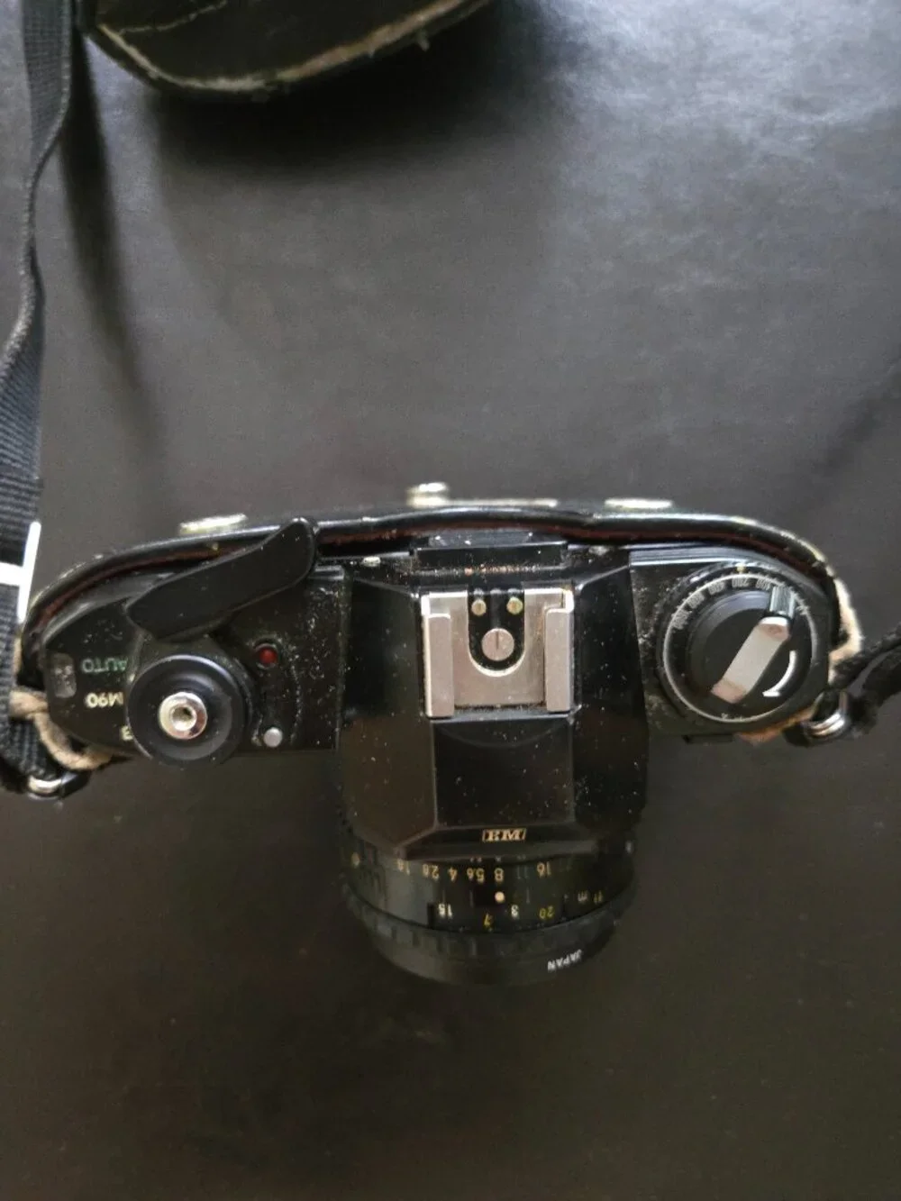 Vintage Nikon EM 35mm Film Camera Achiever 115A SB-E Speedlight Soligor Zoom Mac